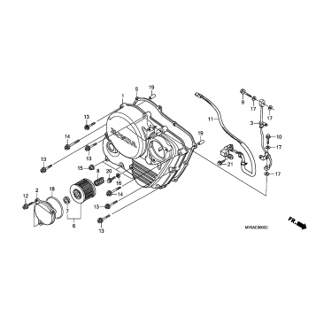 RIGHT CRANKCASE COVER