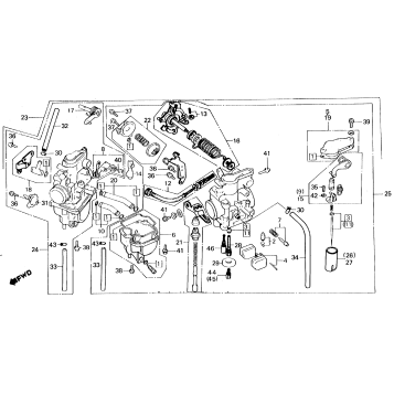 CARBURETOR 84-85
