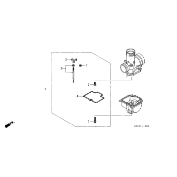 CARBURETOR OPTIONAL KIT ('03-'04)