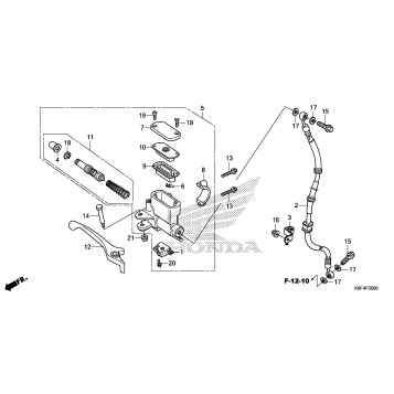 FRONT BRAKE MASTER       CYLINDER (1)