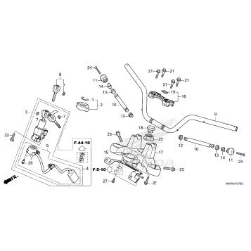 HANDLEBAR@TOP BRIDGE