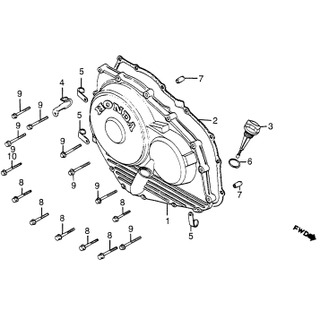 RIGHT CRANKCASE COVER
