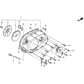 RIGHT CRANKCASE COVER