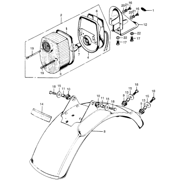 TAILLIGHT + REAR FENDER