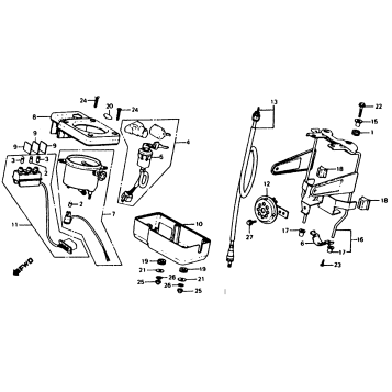 INSTRUMENTS + HORN + KEY SET 79