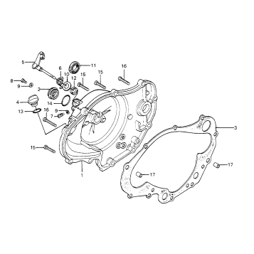 RIGHT CRANKCASE COVER
