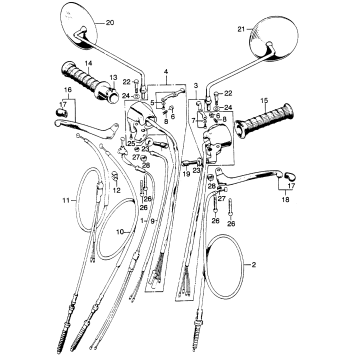 LEVERS + SWITCHES + CABLES