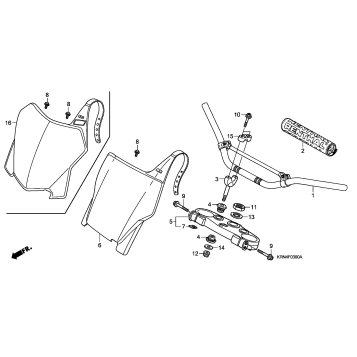 HANDLEBAR + TOP BRIDGE