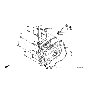 RIGHT CRANKCASE COVER