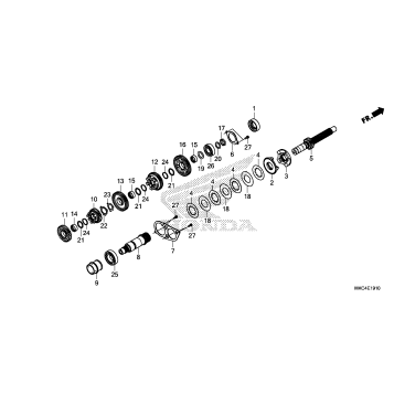 TRANSMISSION (MAINSHAFT)