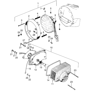 HEADLIGHT + TAILIGHT
