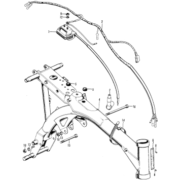 FRAME + WIRE HARNESS