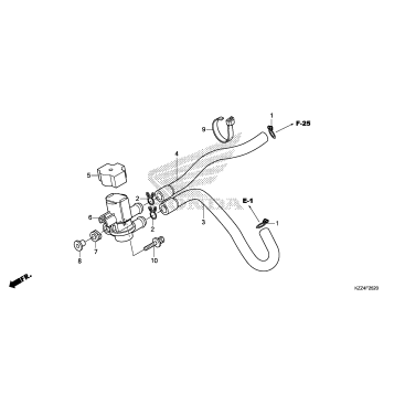 AIR INJECTION SOLENOID   VALVE