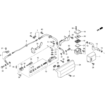 REAR BRAKE MASTER CYLINDER
