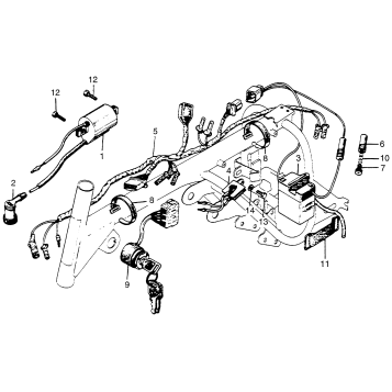 WIRE HARNESS@BATTERY