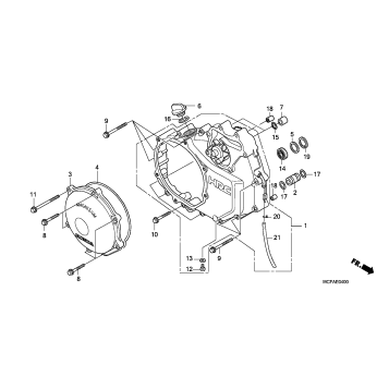 RIGHT CRANKCASE COVER