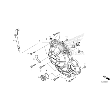 RIGHT CRANKCASE COVER