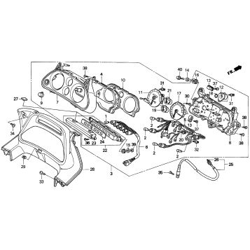 SPEEDOMETER + TACHOMETER