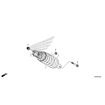 REAR SHOCK ABSORBER (1)