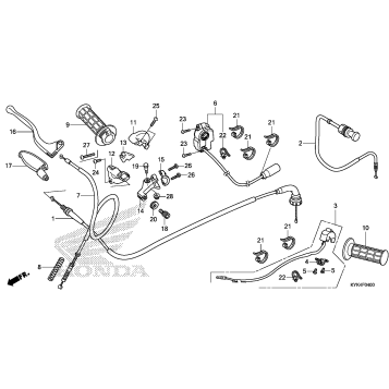 HANDLE LEVER@SWITCH@CABLE (1)