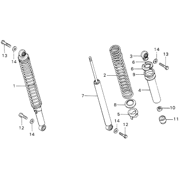 REAR SHOCK ABSORBER