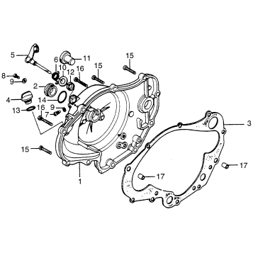 RIGHT CRANKCASE COVER