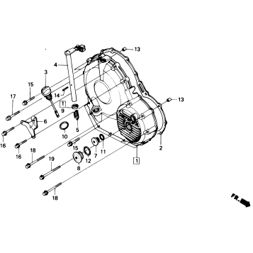 RIGHT CRANKCASE COVER