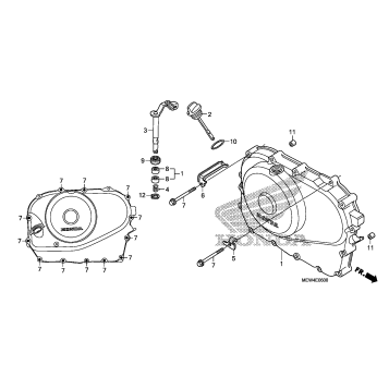 RIGHT CRANKCASE COVER