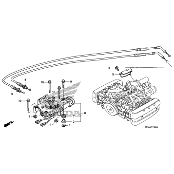 REVERSE SHIFT ACTUATOR