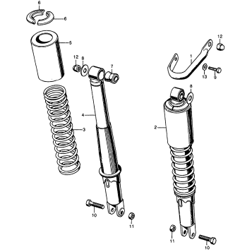 REAR SHOCK ABSORBER