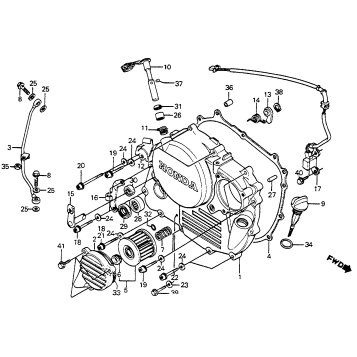 RIGHT CRANKCASE COVER