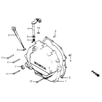RIGHT CRANKCASE COVER