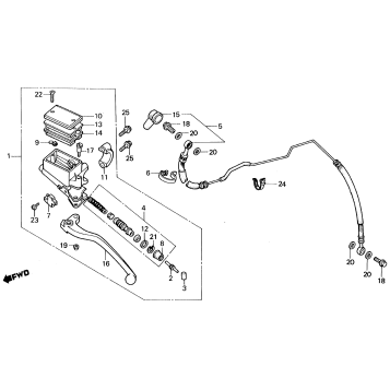 CLUTCH MASTER CYLINDER