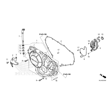 RIGHT CRANKCASE COVER    (CMX1100A/A2)
