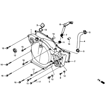 RIGHT CRANKCASE COVER
