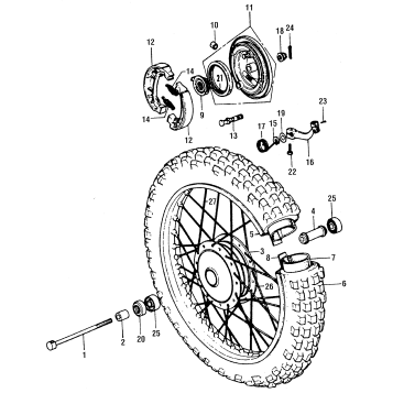FRONT WHEEL