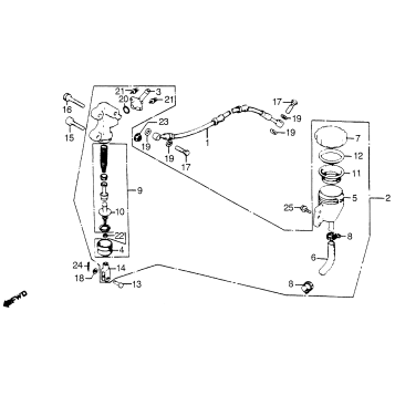 REAR MASTER CYLINDER