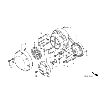 RIGHT CRANKCASE COVER