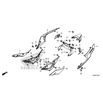 SIDE COVER@REAR COWL