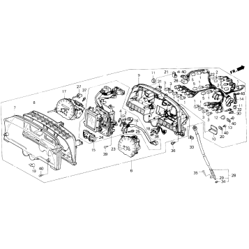 SPEEDOMETER + TACHOMETER