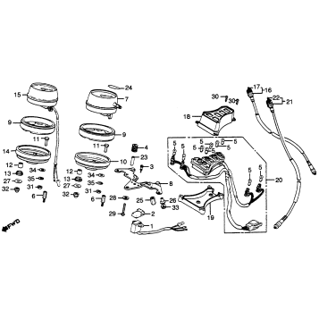 SPEEDOMETER + TACHOMETER