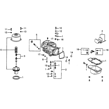 CARBURETOR COMPONENTS I