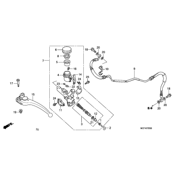 CLUTCH MASTER CYLINDER