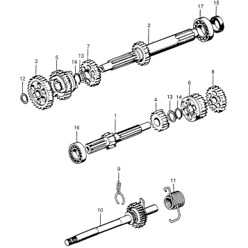 TRANSMISSION + KICK STARTER