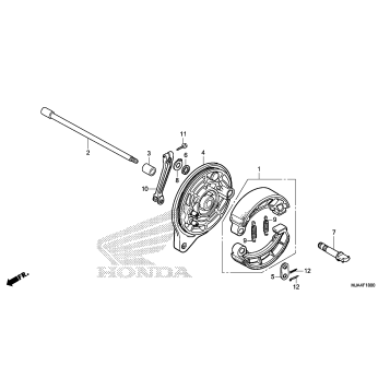 REAR BRAKE PANEL (1)