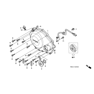RIGHT CRANKCASE COVER
