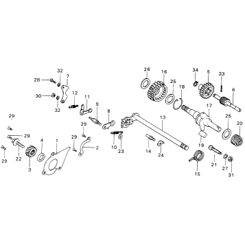 KICK STARTER + GEARSHIFT