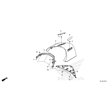 REAR CENTER TOP COVER