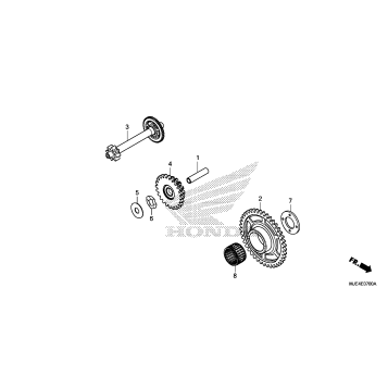 STARTING DRIVEN GEAR