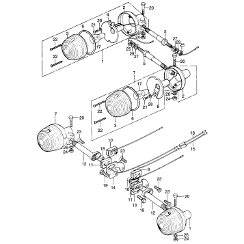 CL100S TURN SIGNAL K3